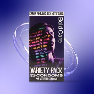 Bold Care Variety Pack Assorted Condoms 10 Pcs