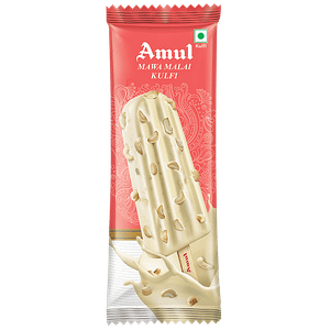 Amul Mawa Malai Kulfi Ice Cream Stick 60 Ml