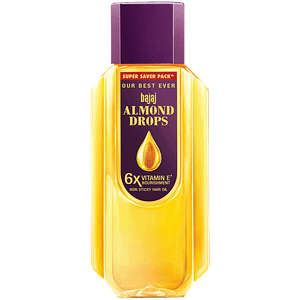 Bajaj Almond Drops Hair Oil 6x Vitamin E Reduces Hair Fall 650 Ml