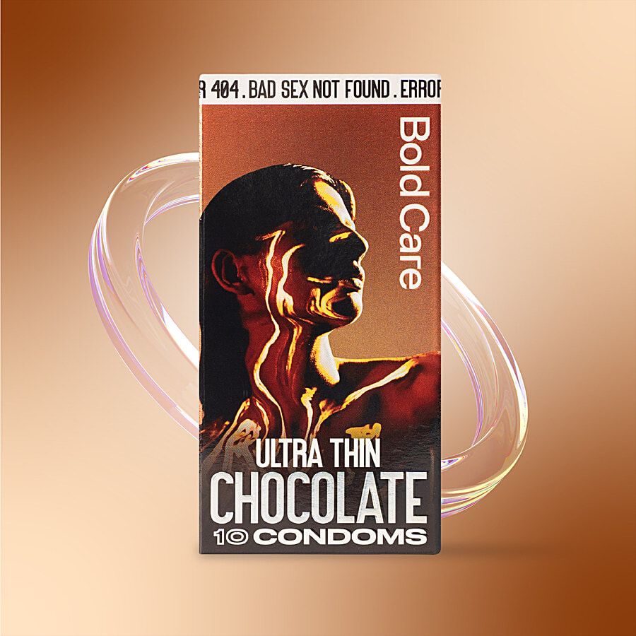 Bold Care Ultra Thin Chocolate Condoms 10 Pcs