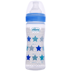 Chicco Baby Feeding Bottle Pp Fast Flow Blue 4m 250 Ml