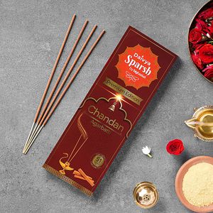 Daivya Sparsh Chandan Agarbatti Premium Edition 90 G
