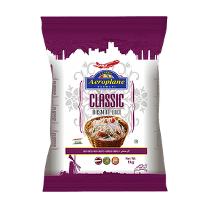 Aeroplane Classic Basmati Rice 1 Kg Pouch
