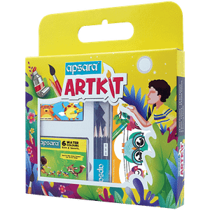Apsara Art Kit Assorted Stationery For Drawing Painting Writing 9 Pcs