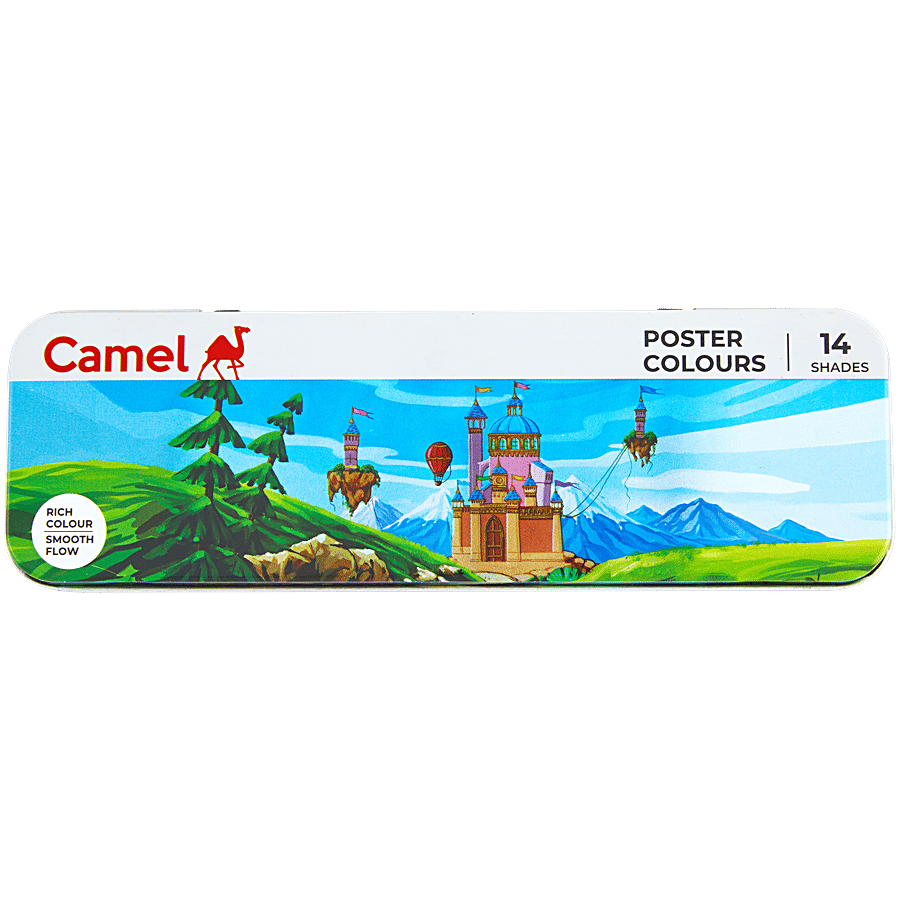 Camlin Student Poster Colour 14 Shades 1 Pc
