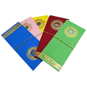 Cs Sagun Envelope Assorted Colours 5 Pcs