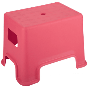 Asian Recto Stool Pink 1 Pc