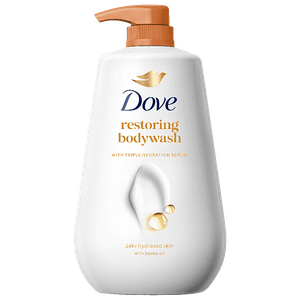 Dove Dryness Care Body Wash With Jojoba Oil Sulphate Free Cleansers 800 Ml