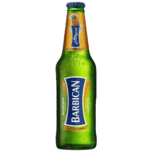 Barbican Non Alcoholic Beer Bottle Malt Beverage Pineapple Flavour 330 Ml