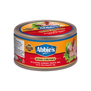 Abbies Tuna Chunks In Olive Oil 185 G