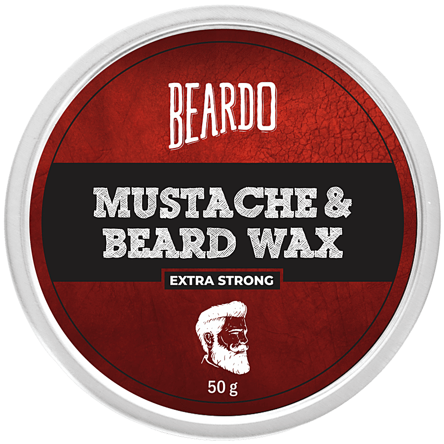 Beardo Beard Mustache Wax Extra Strong 50 G