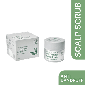 Better Body Bombay Anti Dandruff Scalp Scrub Tea Tree Kaffir Lime For Healthy Scalp 100 G