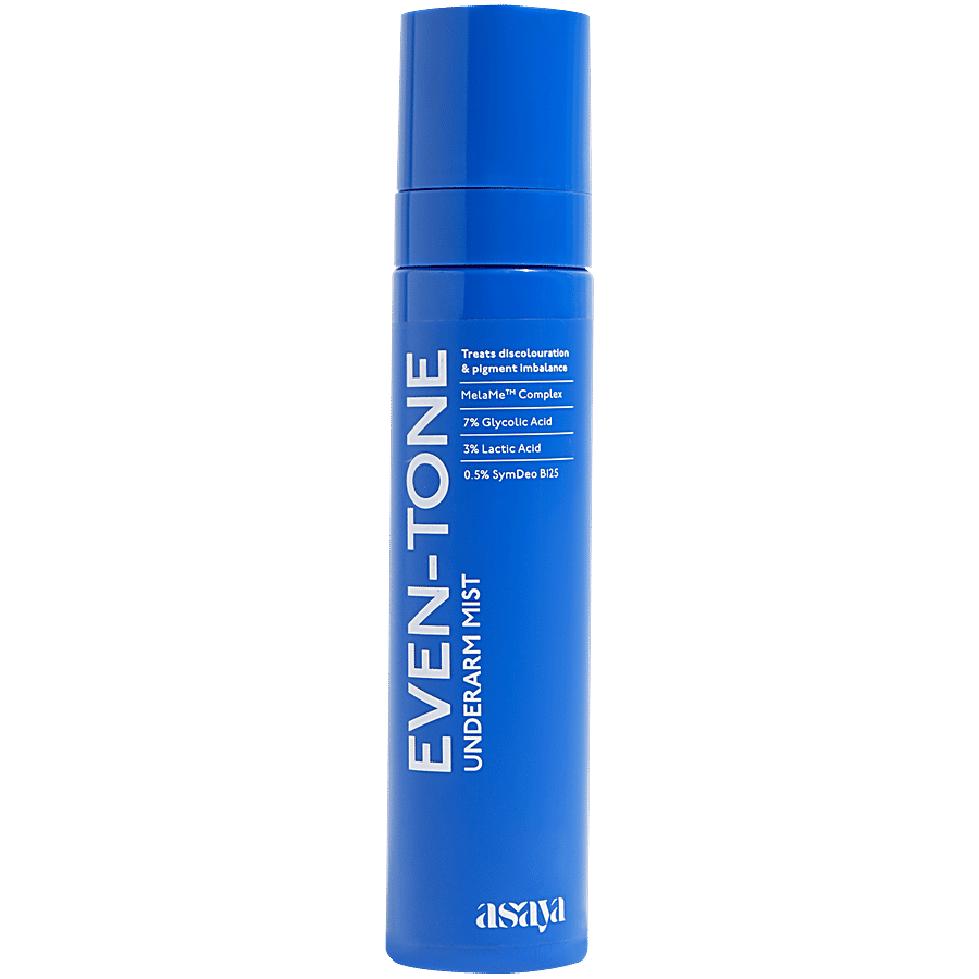 Asaya Even Tone Underarm Mist 7 Glycolic Acid 3 Lactic Acid 100 Ml