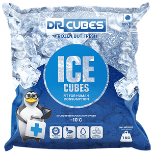 Dr Cubes Ice Cubes Fresh Ready To Use 1 Kg