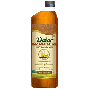 Dabur Cold Pressed Mustard Oil 1 L