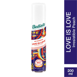 Batiste Dry Shampoo Love Is Love Irresistible Peach Refreshes Hair Without Drying 200 Ml