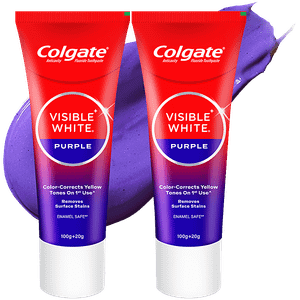 Colgate Visible White Purple Toothpaste 240 G