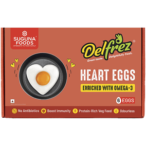 Suguna Speciality Eggs Heart 6 Pcs Carton