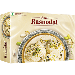 Amul Frozen Rasmalai 500 G