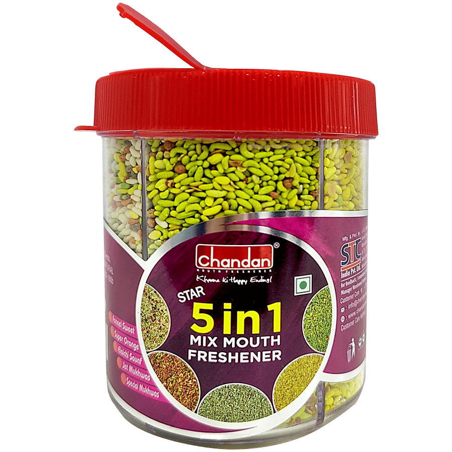 Chandan Chandan 5 In 1 Tin 230 G Jar