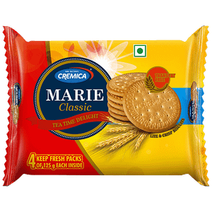 Cremica Marie Classic Lite Crispy Biscuits 125 G