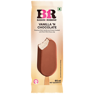 Baskin Robbins Vanilla Chocolate Ice Cream 65 Ml