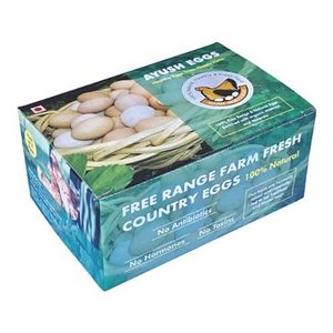 Ayush Eggs Eggs Free Range 6 Pcs