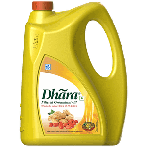 Dhara Oil Groundnut 5 L Can