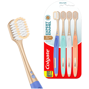 Colgate Gentle Enamel Ultra Soft Toothbrush 4 Pcs