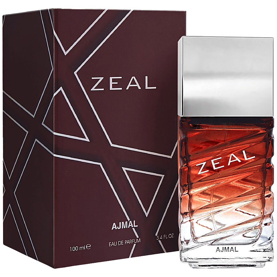 Ajmal Zeal Edp Spicy Perfume For Men 100 Ml
