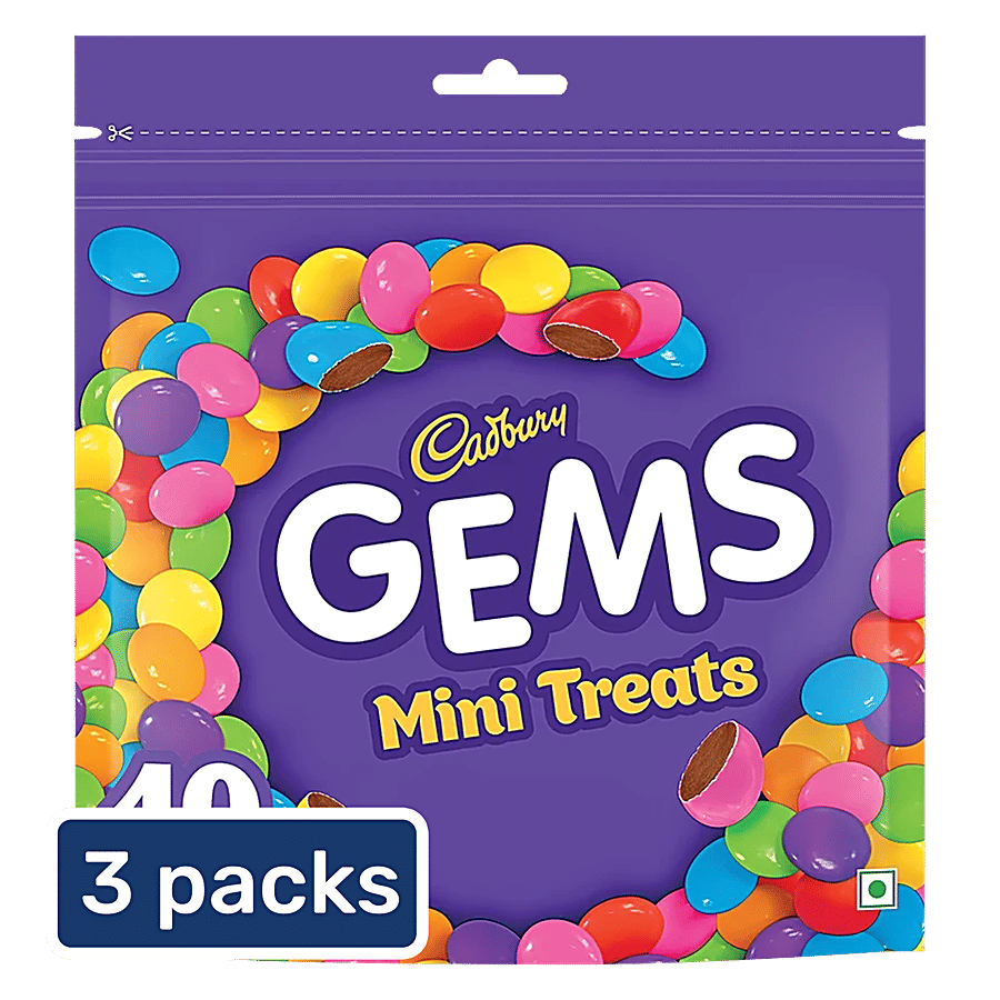 Cadbury Gems Home Treats Pack 3x1422 G