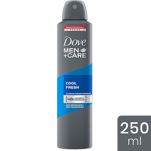 Dove Mencare Cool Fresh Dry Spray Antiperspirant Deodorant 250 Ml