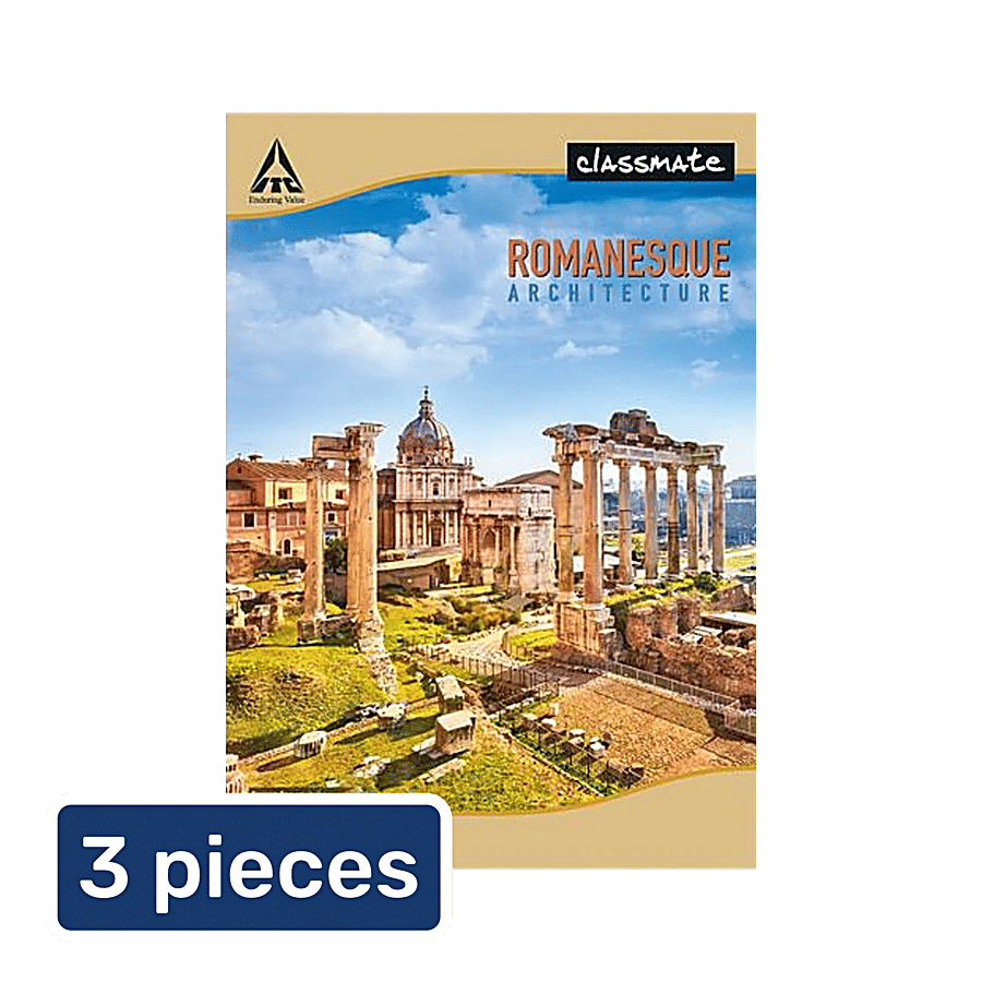 Classmate Notebook A4 Unruled 140 Pages 3x1pc
