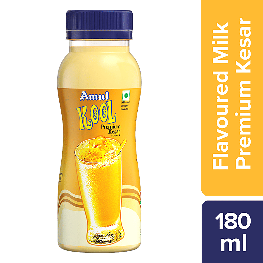 Amul Kool Kesar 180 Ml Pet Bottle