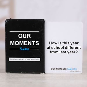 Dp Our Moments Families Card Game 1 Pc
