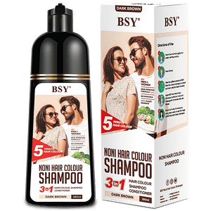 Bsy Noni Hair Colour Shampoo 180 Ml Dark Brown