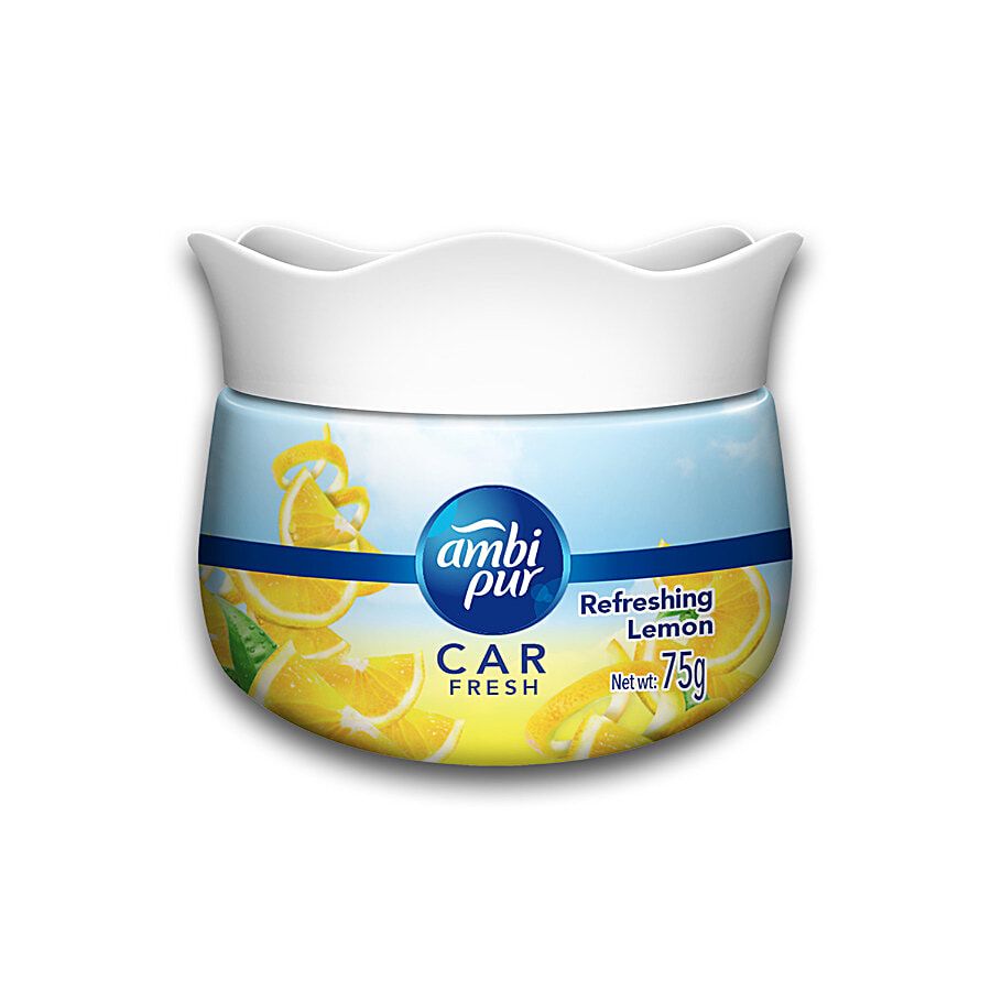 Ambi Pur Car Freshener Gel Lemon 75 G