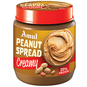 Amul Peanut Spread Creamy 300 G Pet Jar