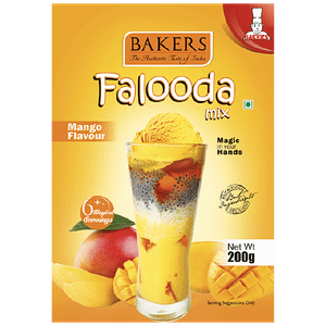 Bakers Falooda Mix Mango Flavour 200 G Box