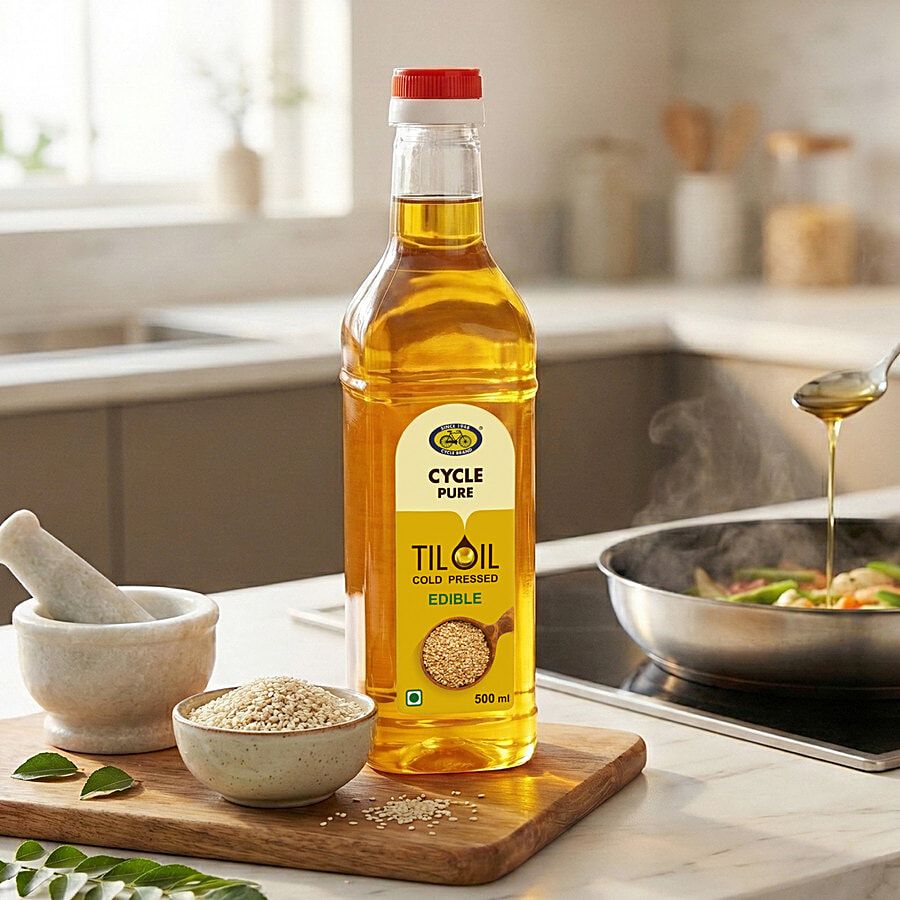 Cycle Pure Cold Pressed Tilgingelly Oil 500 Ml
