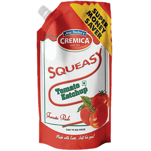 Cremica Tomato Ketchup Squeasy 950 G Pouch