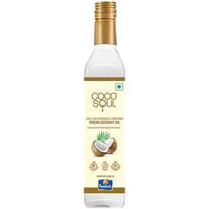Coco Soul Virgin Coconut Oil Cold Pressed Natural 500 Ml