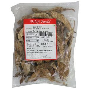 Balaji Foods Papad Curd Chilly 100 G