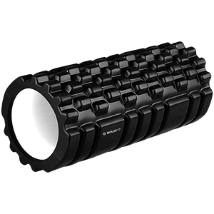 Boldfit Foam Roller For Exercise In Gym 33 Cm Black 1 Pc