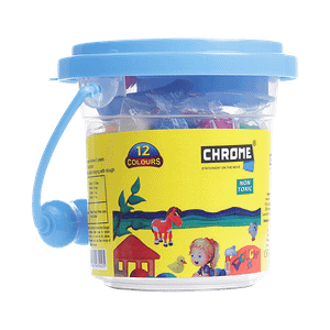 Chrome Dough Kit 12 Colours Small 1 Pc