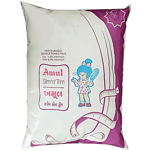 Amul Slim N Trim 200 Ml Pouch