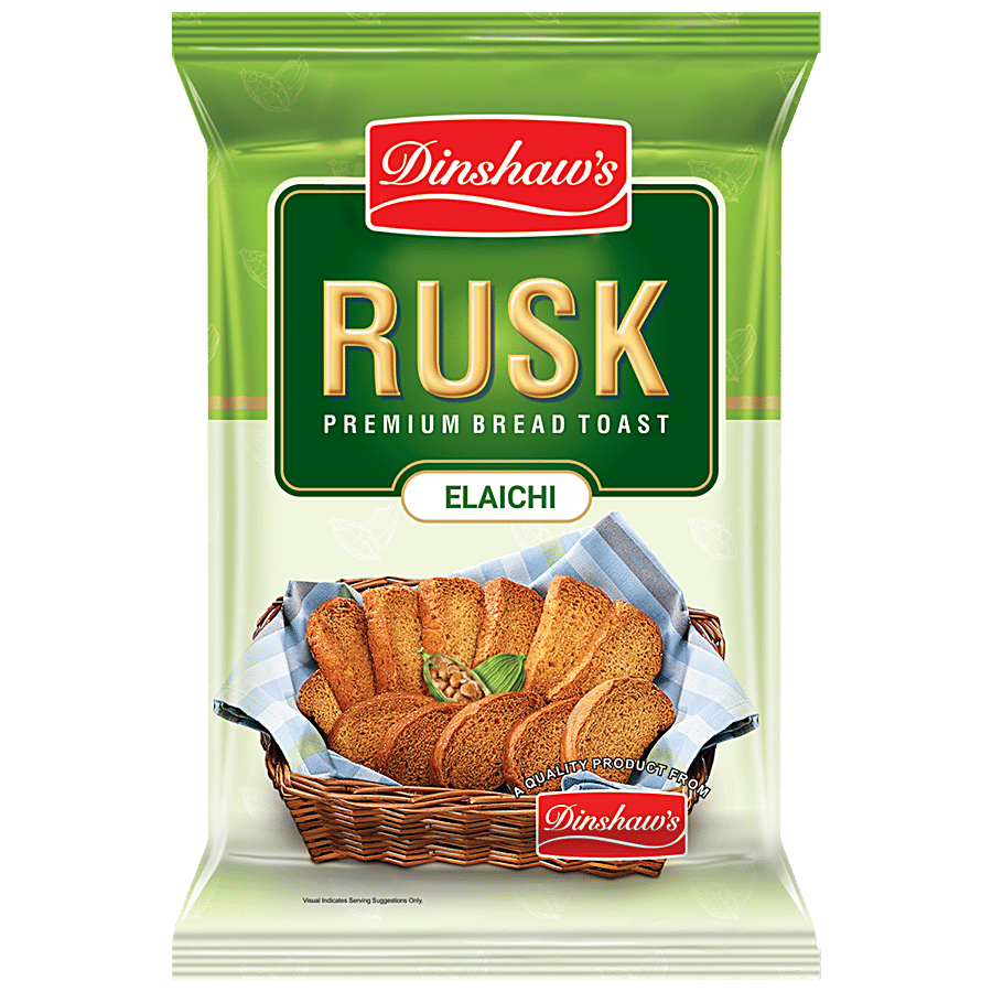 Dinshaws Moms Oven Rusk Elaichi 200 G Pouch