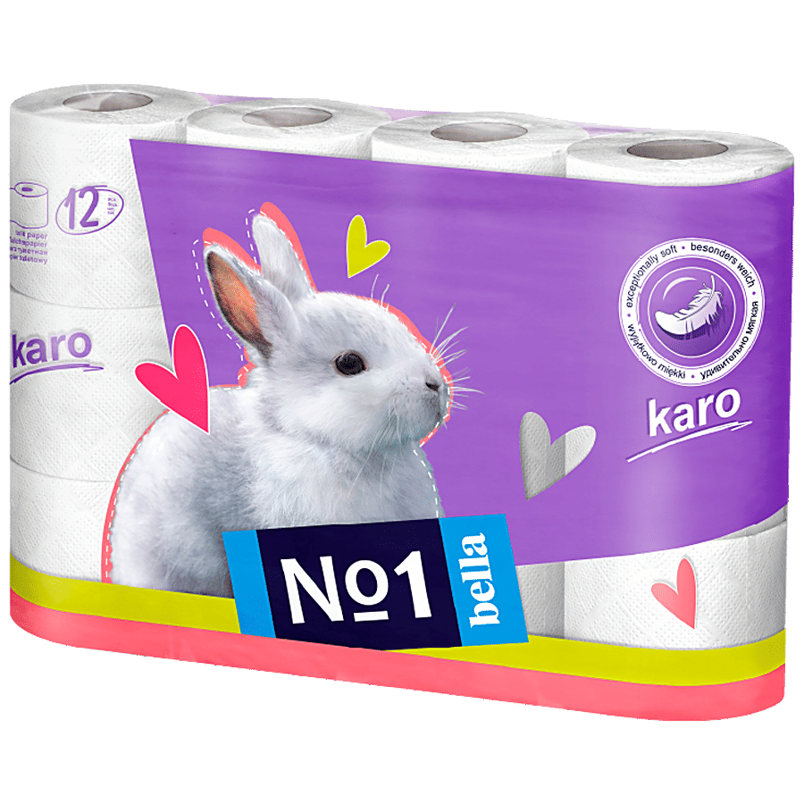 Bella No 1 Karo Toilet Paper 12 Pcs