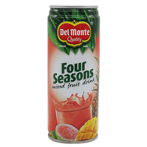 Del Monte Four Seasons Mixed Fruit Drink 100 240 Ml Tin