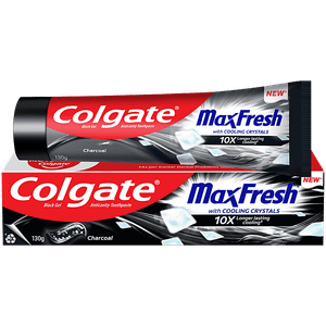 Colgate Maxfresh Charcoal Toothpaste With Cooling Crystals Fights Cavities 130 G